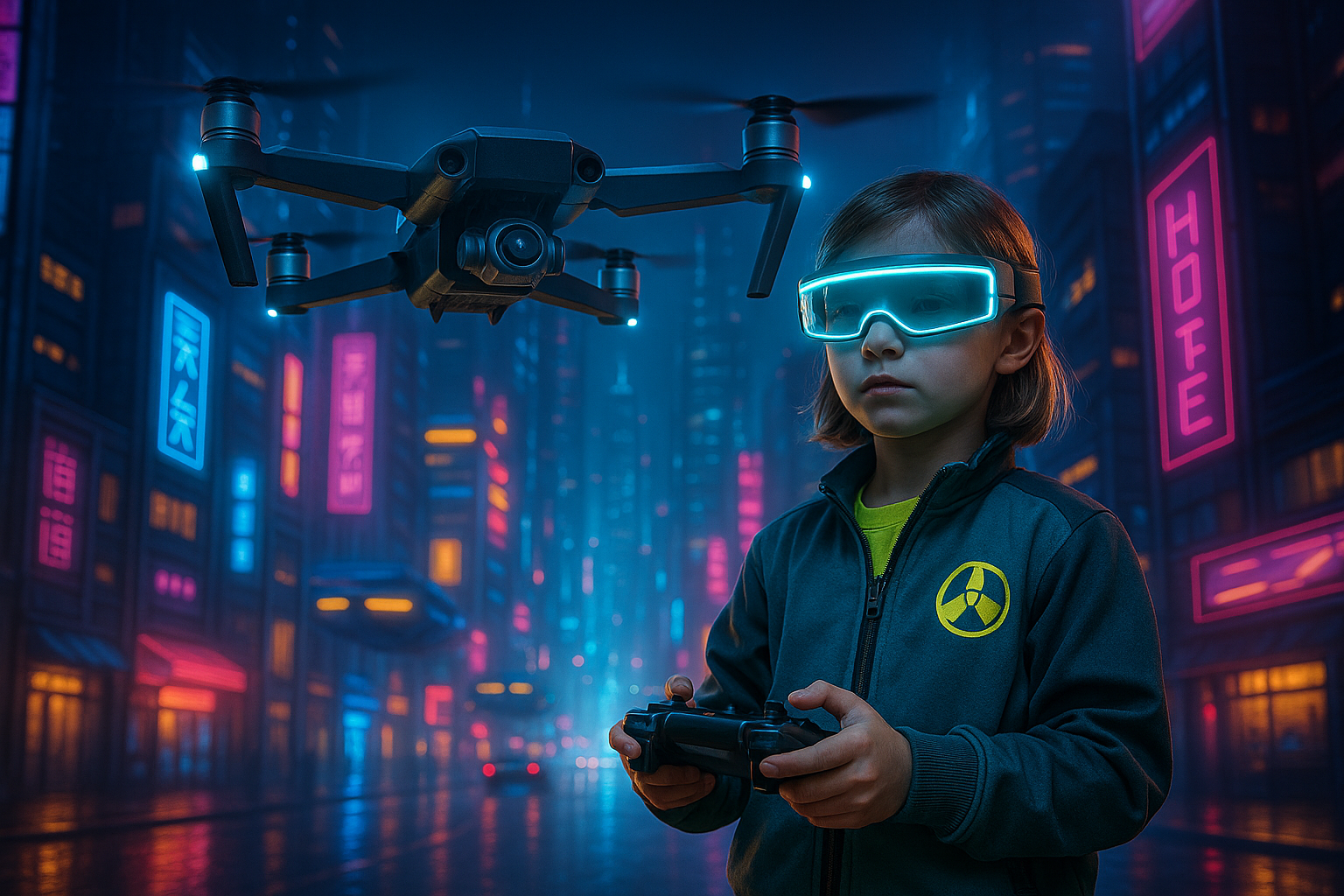 NuclearDrone X – Mini Dron Inteligente