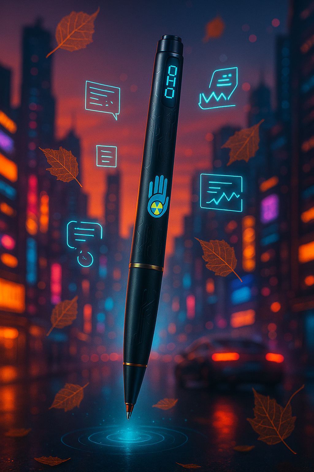 🧠 NuclearPen X – Bolígrafo Inteligente Multifunción